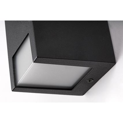 Rabalux - Kinkiet zewnętrzny 2xGU10/7W/230V IP44 czarny
