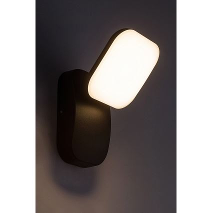 Rabalux - LED Kinkiet zewnętrzny LED/12W/230V IP44 czarny