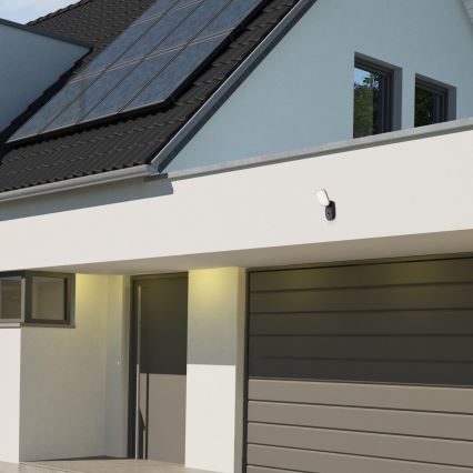 Rabalux - LED elastyczna oprawa naścienna do montażu na zewnątrz z czujnikiem LED/12W/230V IP44
