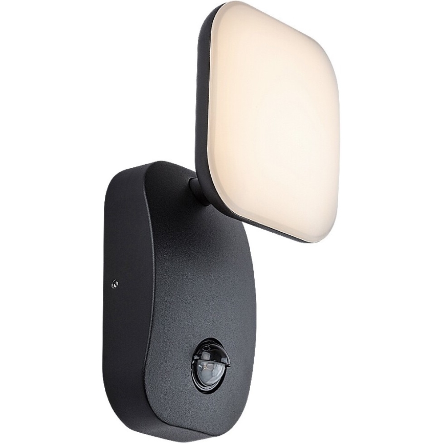 Rabalux - LED elastyczna oprawa naścienna do montażu na zewnątrz z czujnikiem LED/12W/230V IP44