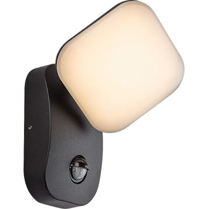 Rabalux - LED elastyczna oprawa naścienna do montażu na zewnątrz z czujnikiem LED/12W/230V IP44
