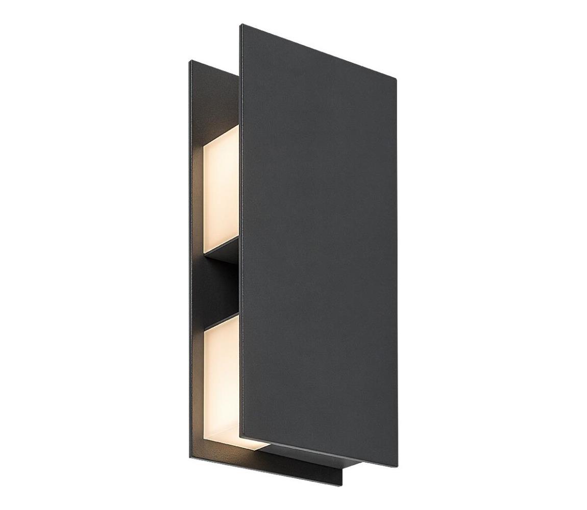 Rabalux 77063 - Kinkiet zewnętrzny LED KIONI LED/13W/230V IP65 antracyt