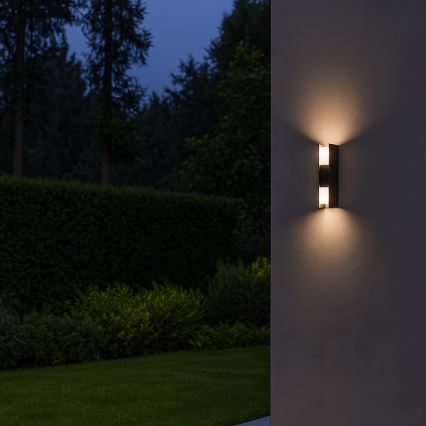 Rabalux - Kinkiet zewnętrzny LED/13W/230V IP65 antracyt