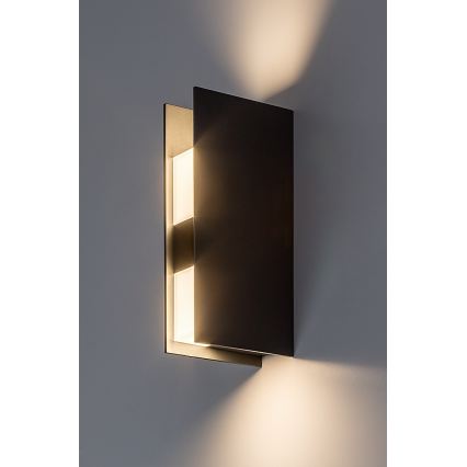 Rabalux - Kinkiet zewnętrzny LED/13W/230V IP65 antracyt