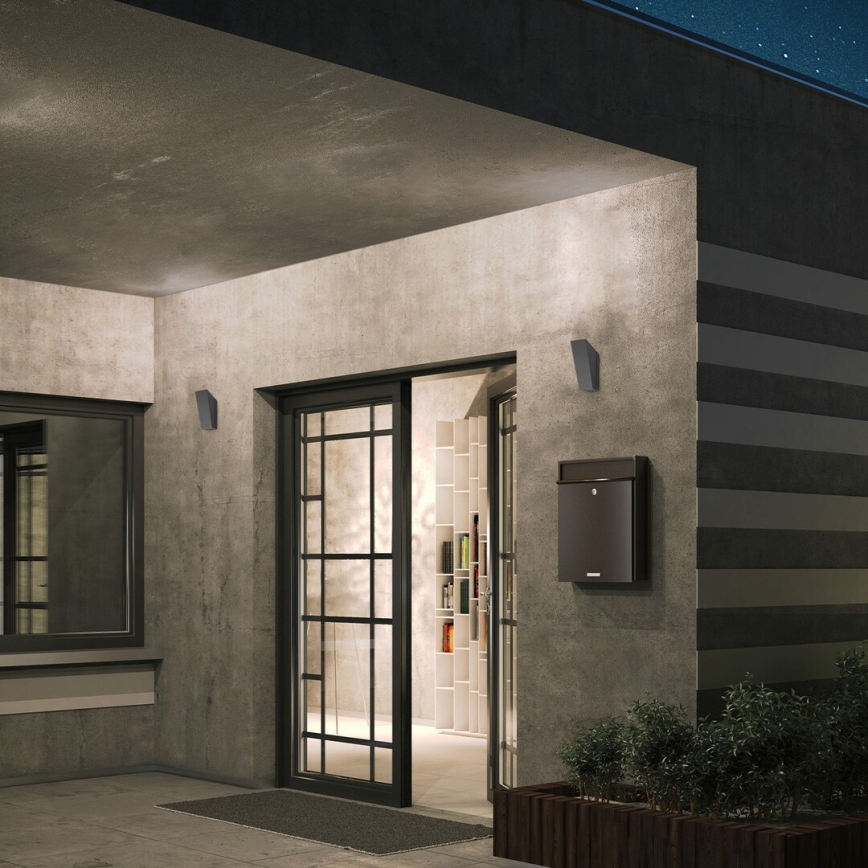 Rabalux - LED Kinkiet zewnętrzny LED/3W/230V IP65 antracyt