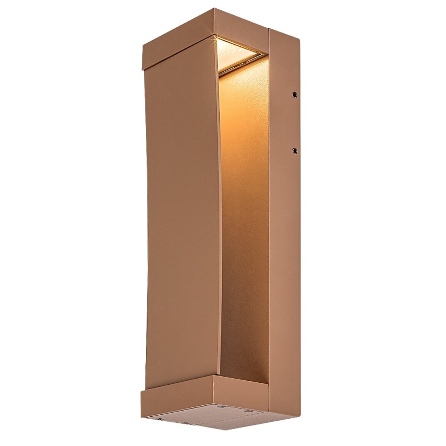 Rabalux - Kinkiet zewnętrzny LED/13W/230V IP65 brązowy