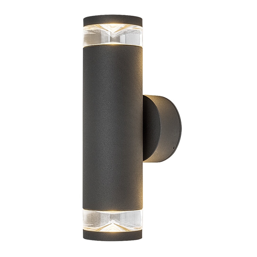 Rabalux - Zewnętrzny kinkiet 2xGU10/10W/230V IP54 antracyt