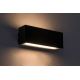 Rabalux - LED Kinkiet zewnętrzny LED/10W/230V IP54 czarny