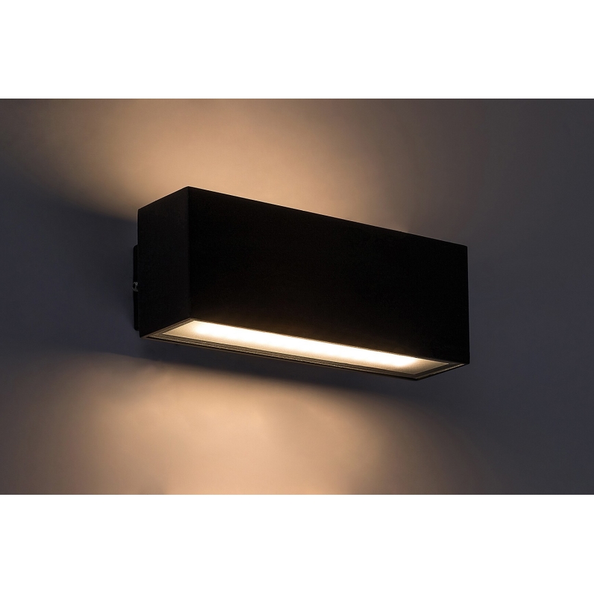 Rabalux - LED Kinkiet zewnętrzny LED/10W/230V IP54 czarny