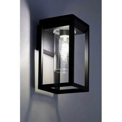 Rabalux - Kinkiet zewnętrzny 1xE27/15W/230V IP54 czarny