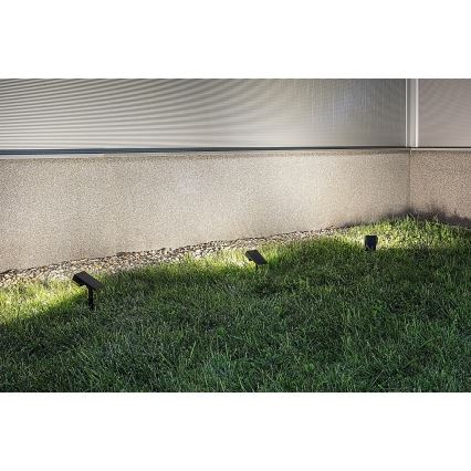 Rabalux - LED Lampa solarna LED/0,5W/3,7V IP65 czarna 3000 mAh