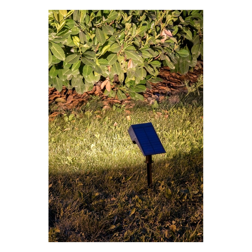 Rabalux - LED Lampa solarna LED/0,5W/3,7V IP65 czarna 3000 mAh