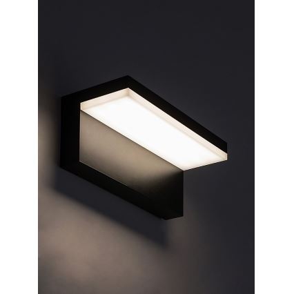 Rabalux - LED Kinkiet zewnętrzny LED/10W/230V IP54 czarny
