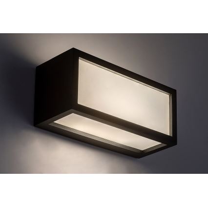 Rabalux - LED Kinkiet zewnętrzny LED/10W/230V IP54 czarny