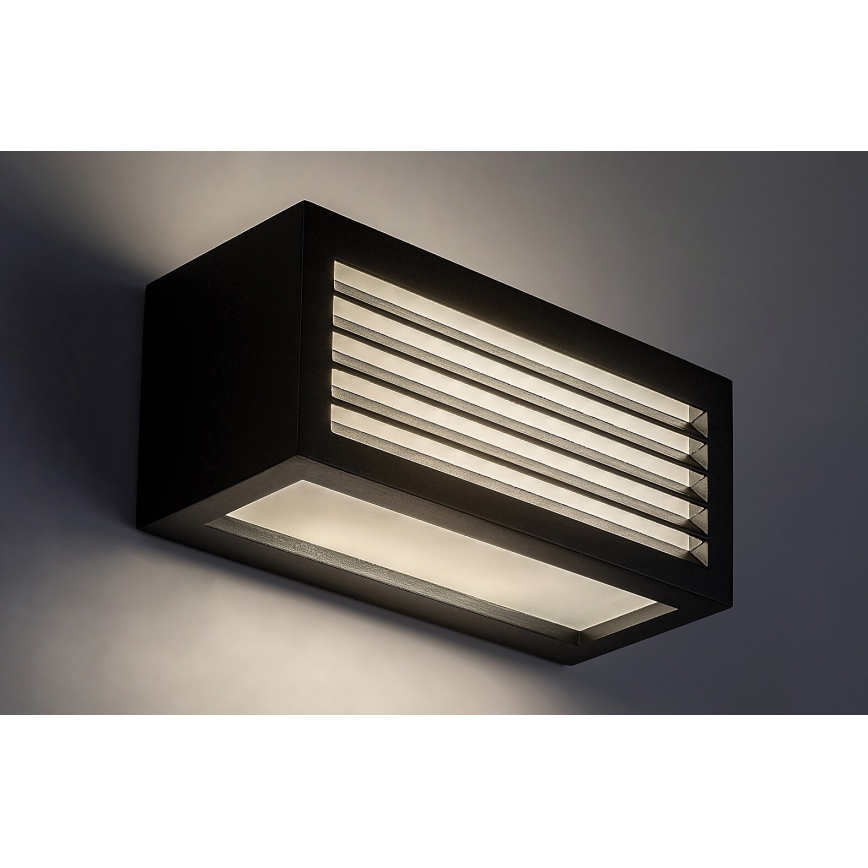 Rabalux - LED Kinkiet zewnętrzny LED/10W/230V IP54 czarny