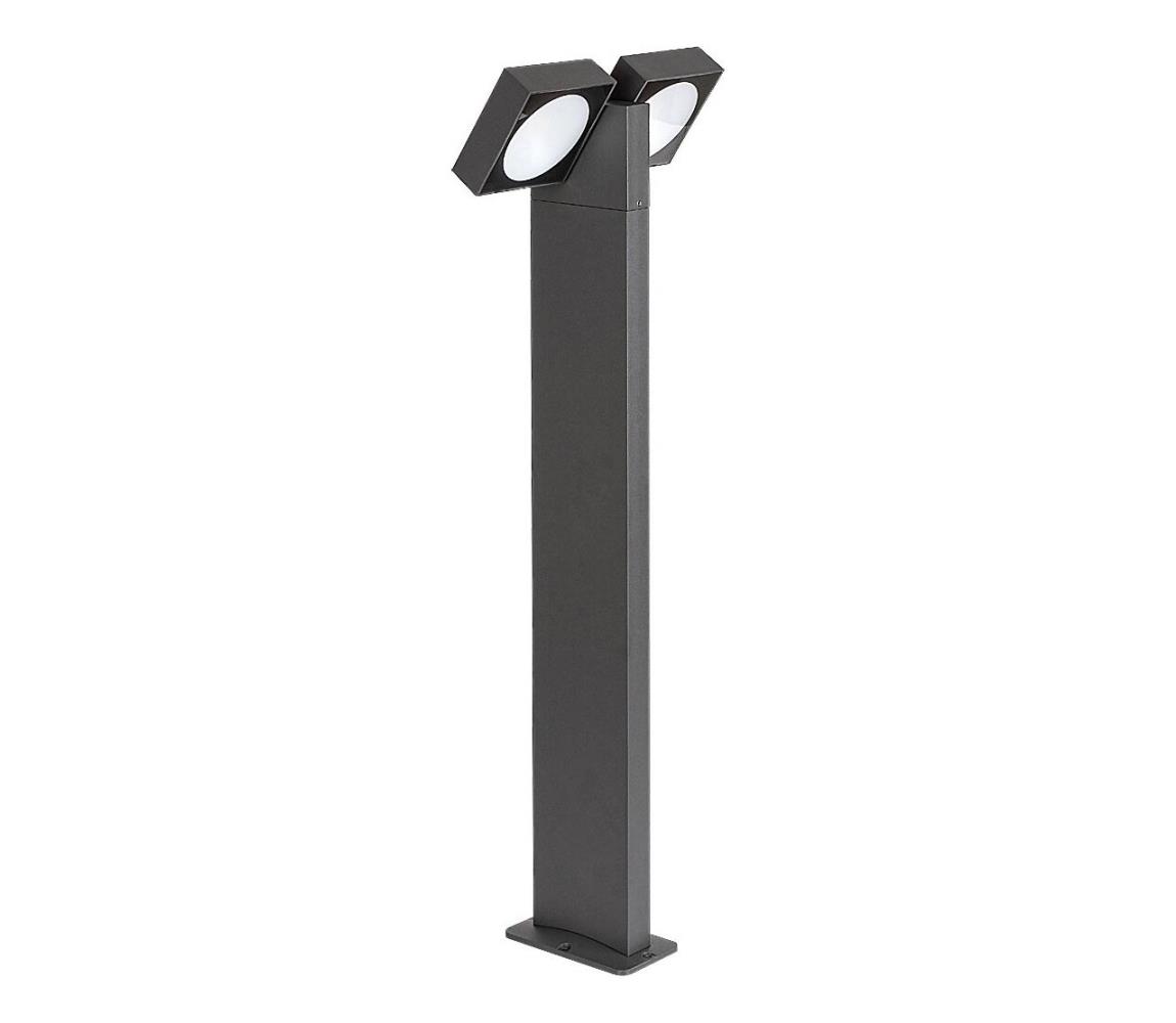 Rabalux 77102 - LED Lampa zewnętrzna TELDE 2xLED/7W/230V IP54 antracyt