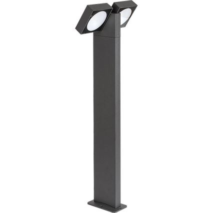 Rabalux - LED elastyczna oprawa naścienna do montażu na zewnątrz 2xLED/7W/230V IP54 antracyt