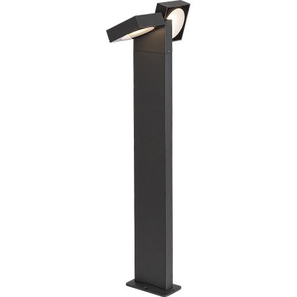Rabalux - LED elastyczna oprawa naścienna do montażu na zewnątrz 2xLED/7W/230V IP54 antracyt