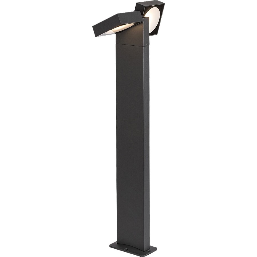 Rabalux - LED elastyczna oprawa naścienna do montażu na zewnątrz 2xLED/7W/230V IP54 antracyt