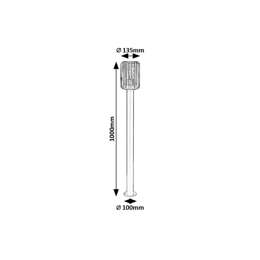 Rabalux - Lampa zewnętrzna 1xE27/40W/230V IP44