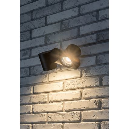 Rabalux - Kinkiet zewnętrzny 2xGU10/35W/230V IP44
