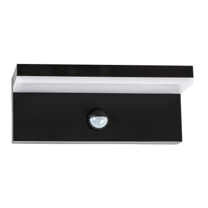 Rabalux - LED Kinkiet zewnętrzny z czujnikiem LED/9W/230V 2700/4000/6500K IP54 czarny