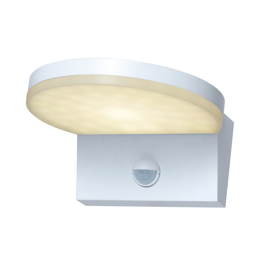 Rabalux - LED Kinkiet zewnętrzny z czujnikiem LED/9W/230V 2700/4000/6500K IP54 biały
