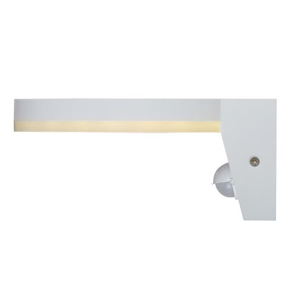 Rabalux - LED Kinkiet zewnętrzny z czujnikiem LED/9W/230V 2700/4000/6500K IP54 biały
