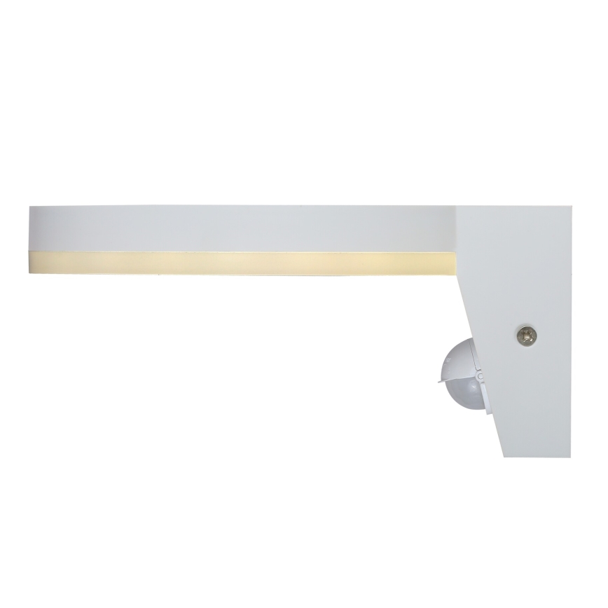 Rabalux - LED Kinkiet zewnętrzny z czujnikiem LED/9W/230V 2700/4000/6500K IP54 biały