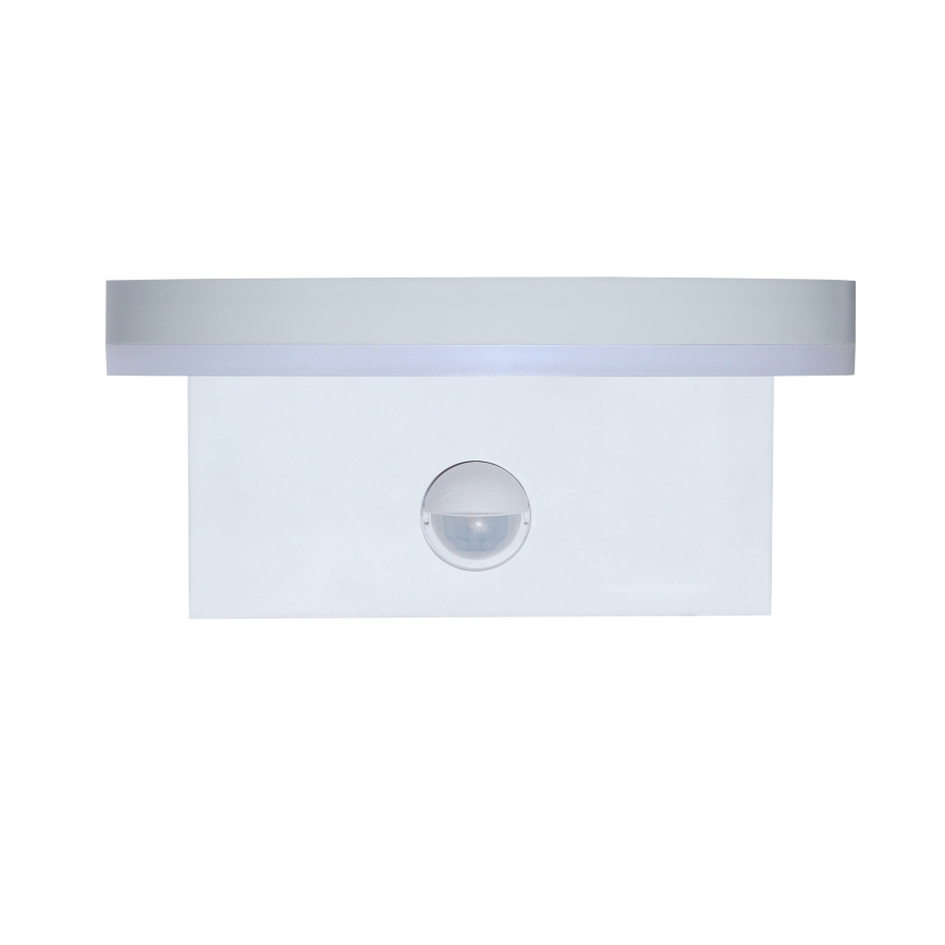 Rabalux - LED Kinkiet zewnętrzny z czujnikiem LED/9W/230V 2700/4000/6500K IP54 biały