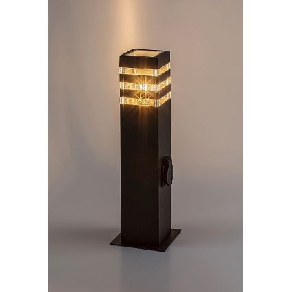 Rabalux - Lampa zewnętrzna z gniazdem 1xE27/12W/230V IP44