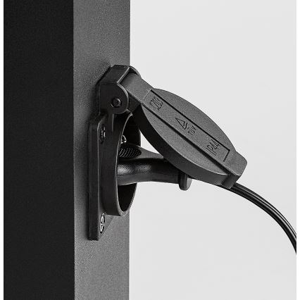 Rabalux - Lampa zewnętrzna z gniazdem 1xE27/12W/230V IP44