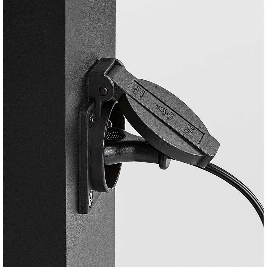 Rabalux - Lampa zewnętrzna z gniazdem 1xE27/12W/230V IP44