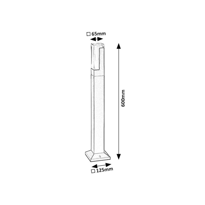 Rabalux - LED Lampa zewnętrzna LED/7W/230V IP54