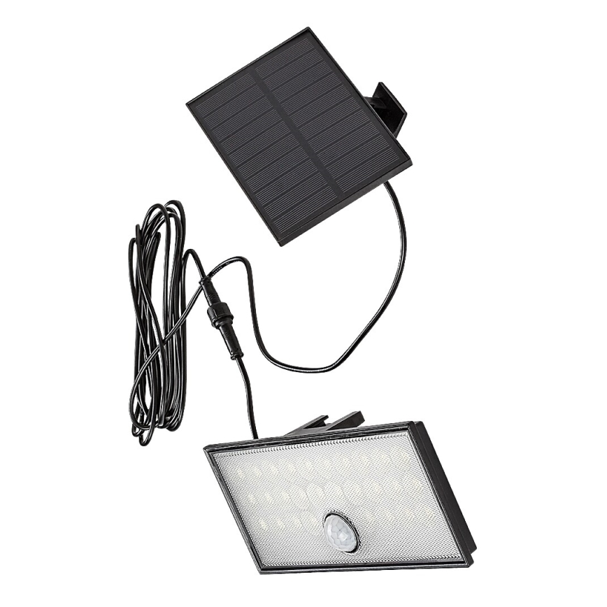 Rabalux - LED Solarny naświetlacz z czujnikiem LED/8W/3,7V 1800mAh IP65 + pilot zdalnego sterowania