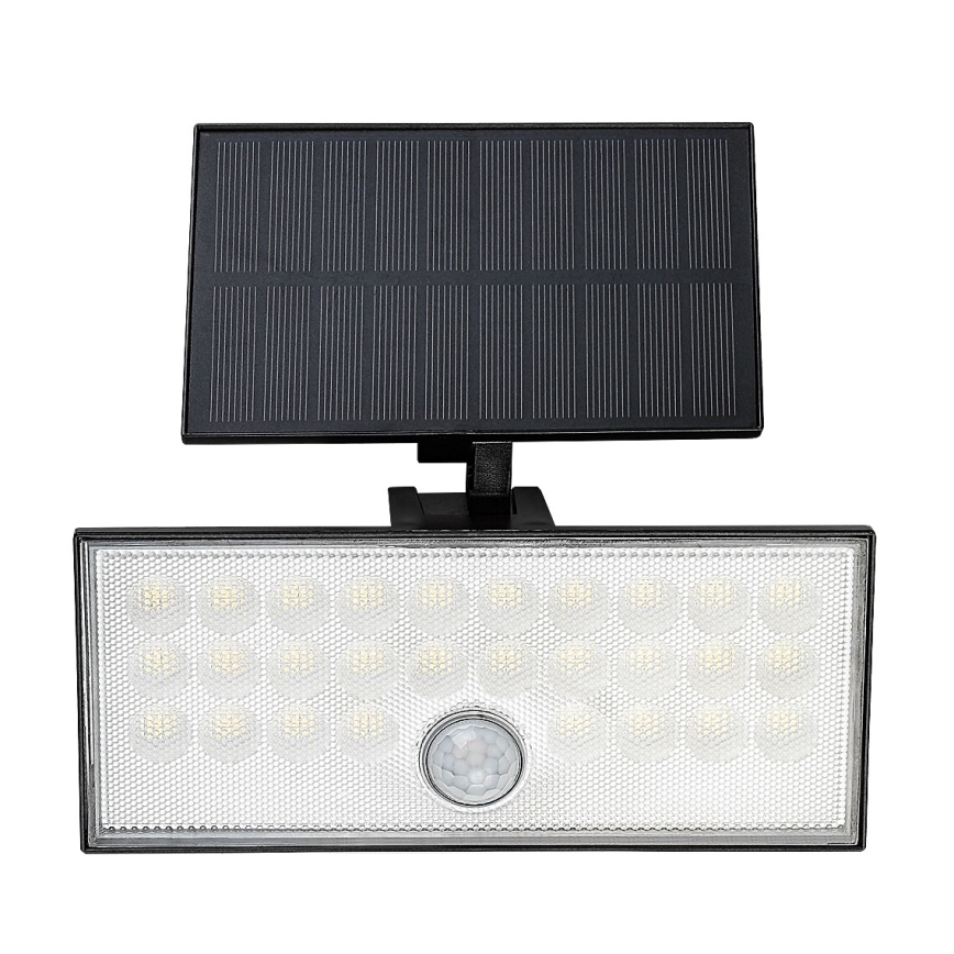 Rabalux - LED Solarny naświetlacz z czujnikiem LED/8W/3,7V 1800mAh IP65 + pilot zdalnego sterowania