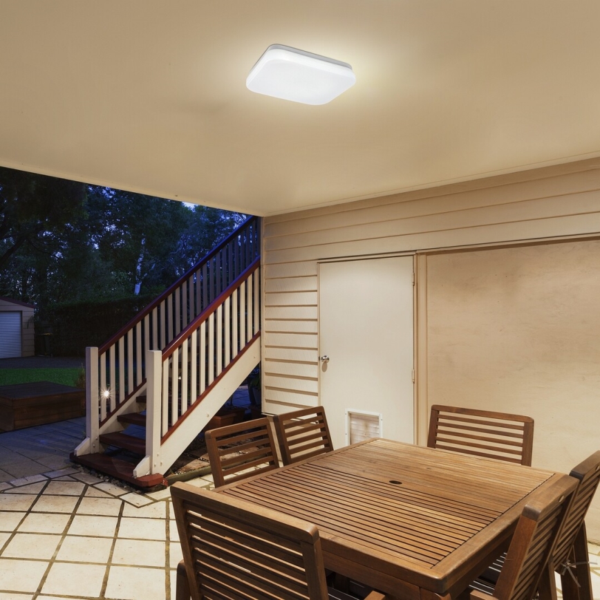 Rabalux - LED Plafon łazienkowy z czujnikiem LED/18W/230V 3000K IP44