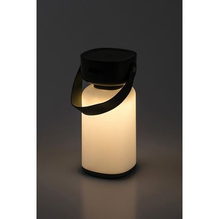 Rabalux - LED Zewnętrzna akumulatorowa ściemnialna dotykowa lampa stołowa LED/3W/5V IP44 zielony