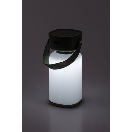 Rabalux - LED Zewnętrzna akumulatorowa ściemnialna dotykowa lampa stołowa LED/3W/5V IP44 zielony