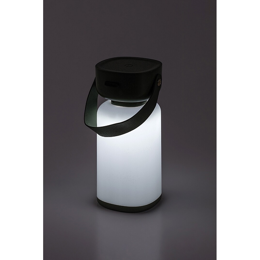 Rabalux - LED Zewnętrzna akumulatorowa ściemnialna dotykowa lampa stołowa LED/3W/5V IP44 zielony