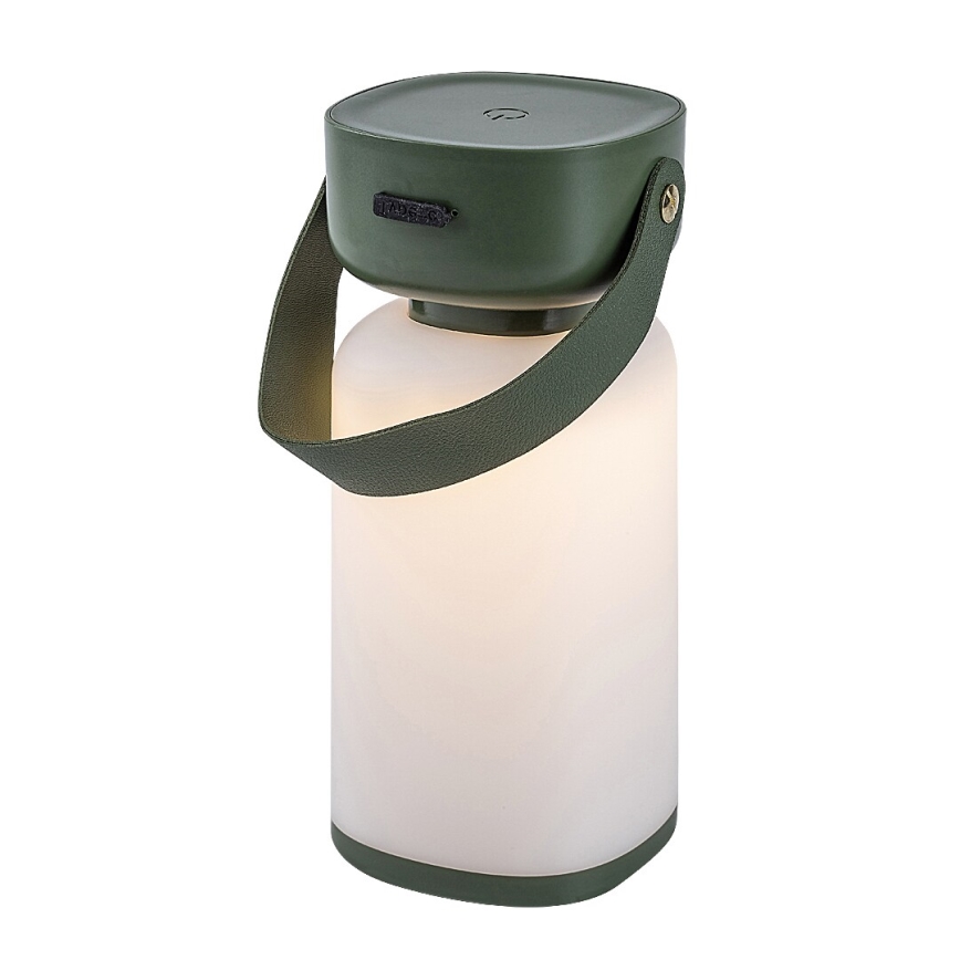 Rabalux - LED Zewnętrzna akumulatorowa ściemnialna dotykowa lampa stołowa LED/3W/5V IP44 zielony