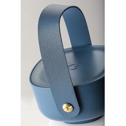 Rabalux - LED Zewnętrzna akumulatorowa ściemnialna dotykowa lampa stołowa LED/3W/5V IP44 niebieski