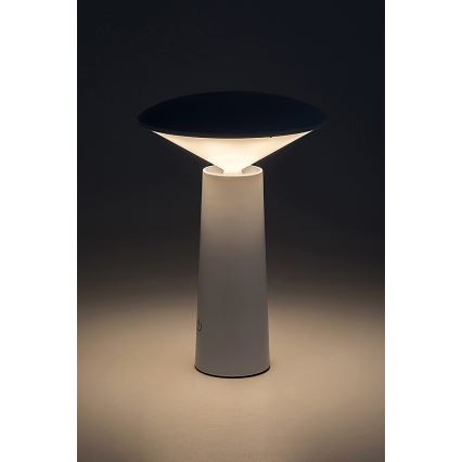 Rabalux - LED Ściemnialna akumulatorowa dotykowa lampa stołowa POLPERRO LED/3W/3,7V 1200mAh biała