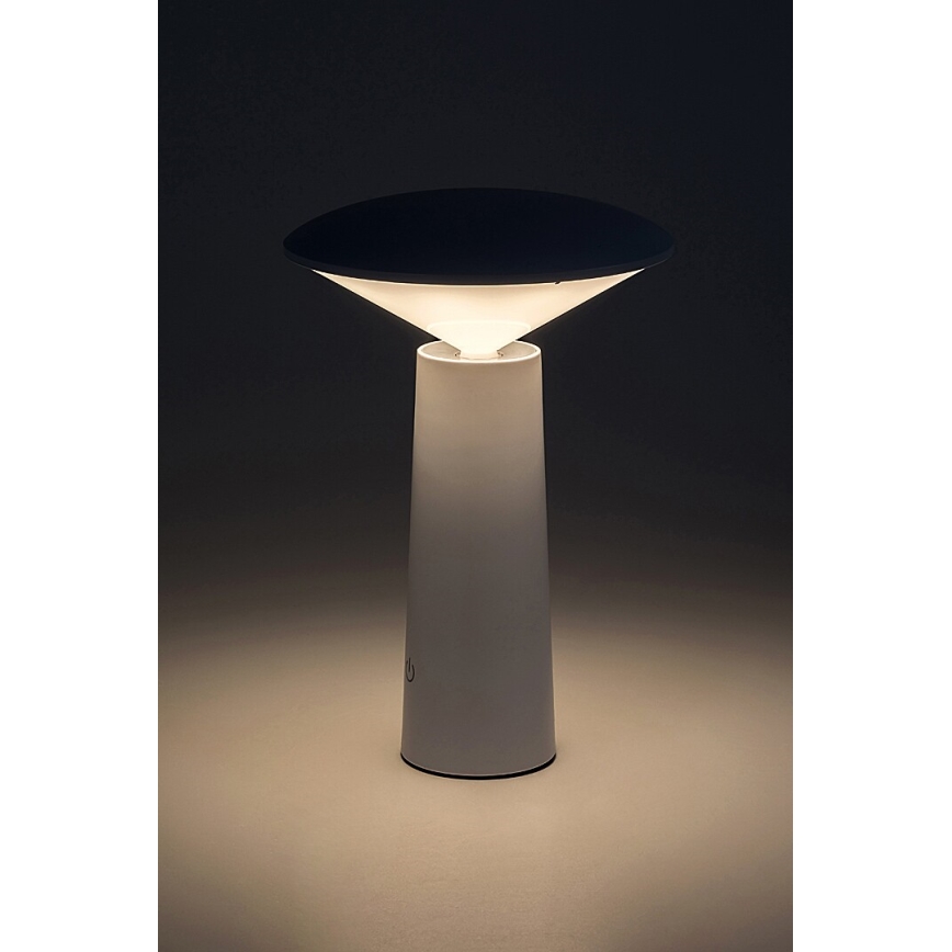Rabalux - LED Ściemnialna akumulatorowa dotykowa lampa stołowa POLPERRO LED/3W/3,7V 1200mAh biała