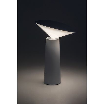 Rabalux - LED Ściemnialna akumulatorowa dotykowa lampa stołowa POLPERRO LED/3W/3,7V 1200mAh biała