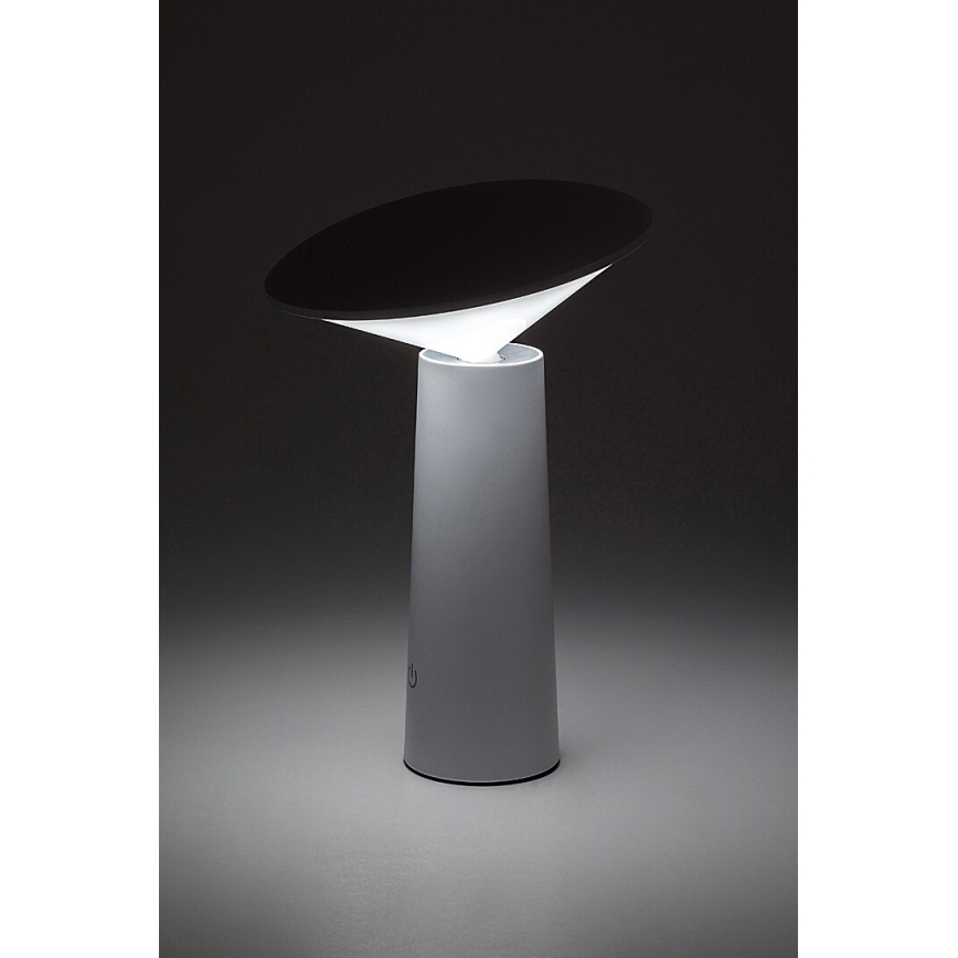 Rabalux - LED Ściemnialna akumulatorowa dotykowa lampa stołowa POLPERRO LED/3W/3,7V 1200mAh biała
