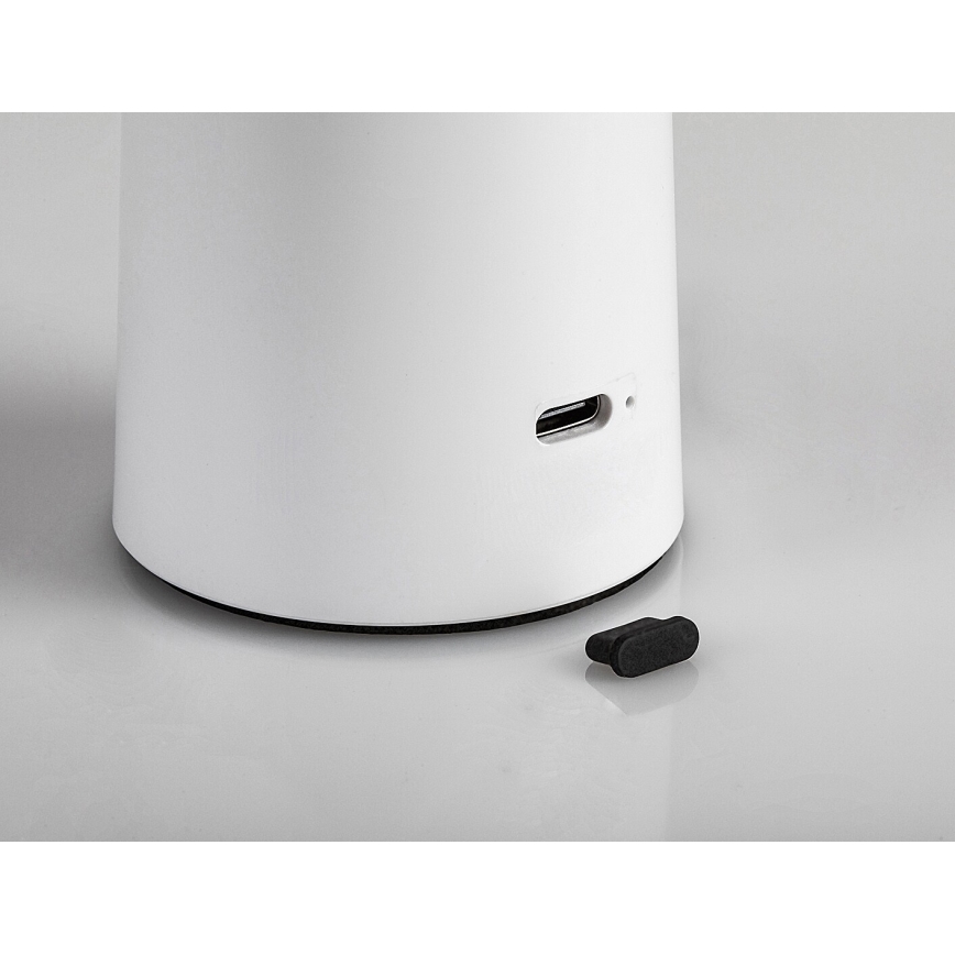 Rabalux - LED Ściemnialna akumulatorowa dotykowa lampa stołowa POLPERRO LED/3W/3,7V 1200mAh biała