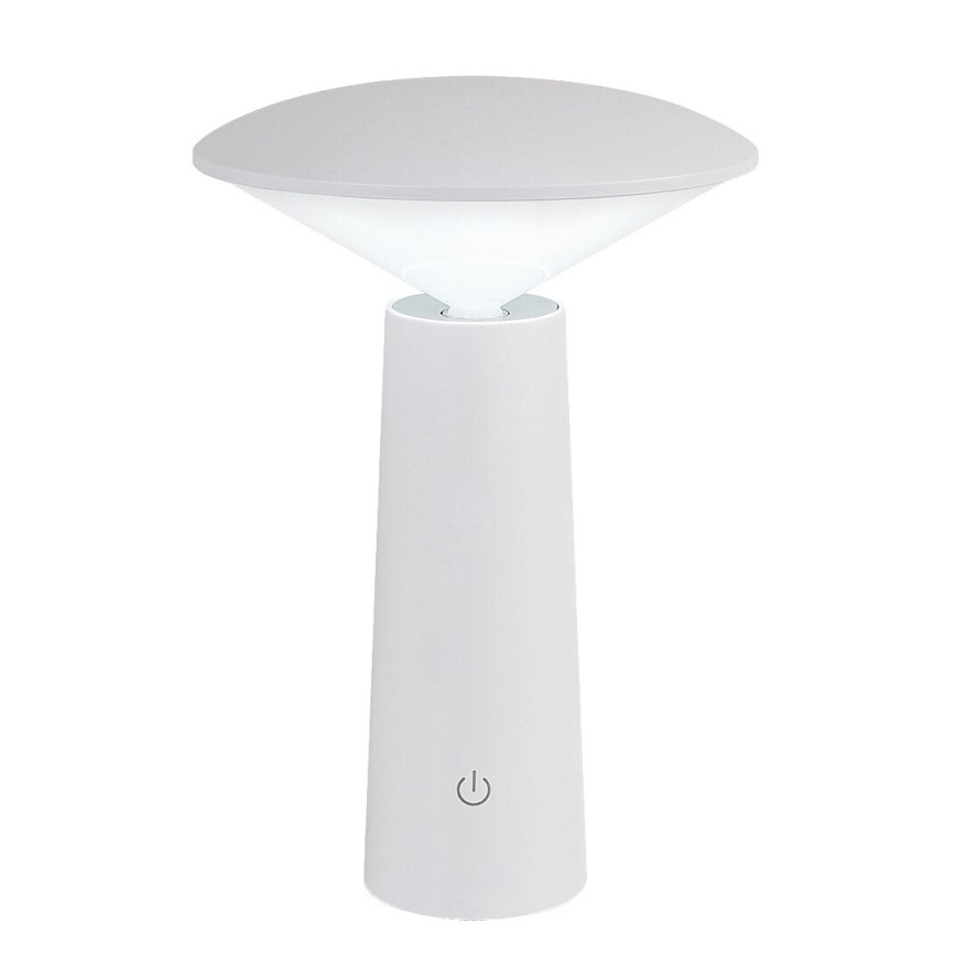 Rabalux - LED Ściemnialna akumulatorowa dotykowa lampa stołowa POLPERRO LED/3W/3,7V 1200mAh biała