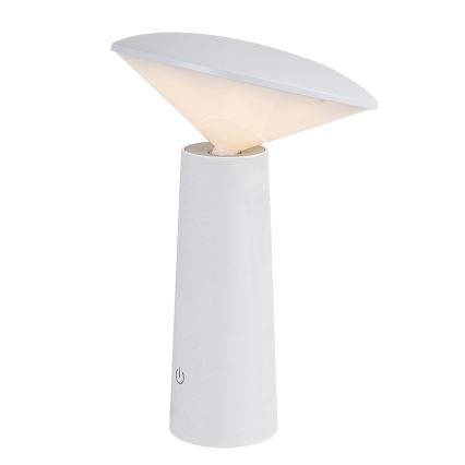 Rabalux - LED Ściemnialna akumulatorowa dotykowa lampa stołowa POLPERRO LED/3W/3,7V 1200mAh biała