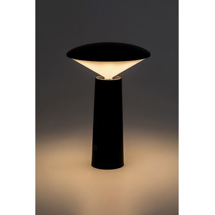Rabalux - LED Ściemnialna akumulatorowa dotykowa lampa stołowa POLPERRO LED/3W/3,7V 1200mAh czarna